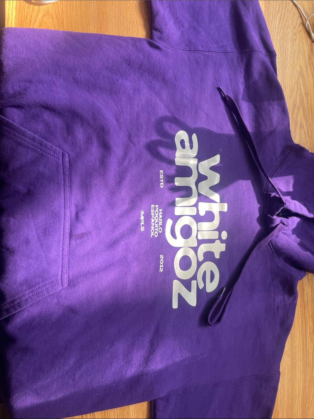 Men's Purple Hoodie